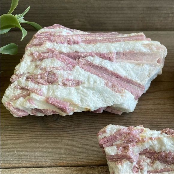 Raw Pink Tourmaline Statement Piece - Picture 3 of 3